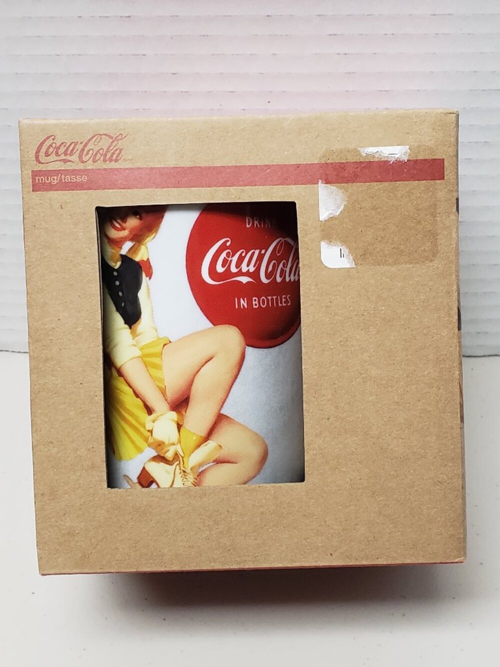 Coca Cola Mug 'Woman Skater'